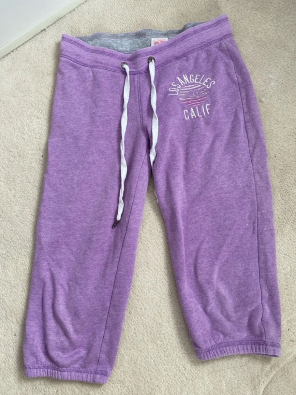 Ardene Purple Capri Sweatpants